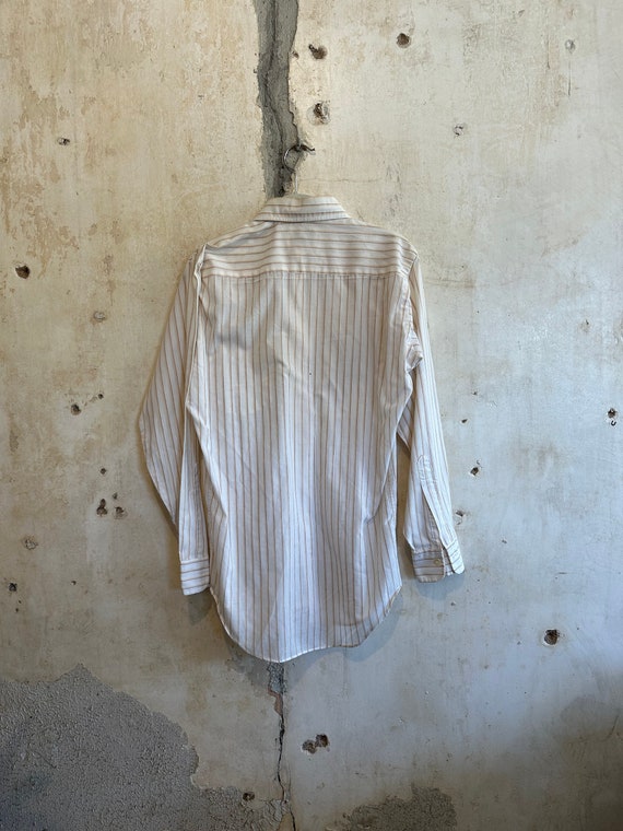 70s Yorke Striped Oxford Shirt M - image 2