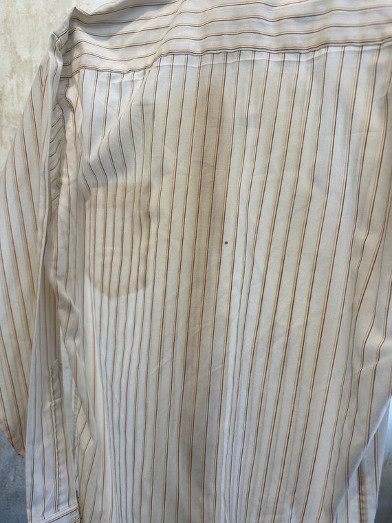 70s Yorke Striped Oxford Shirt M - image 3