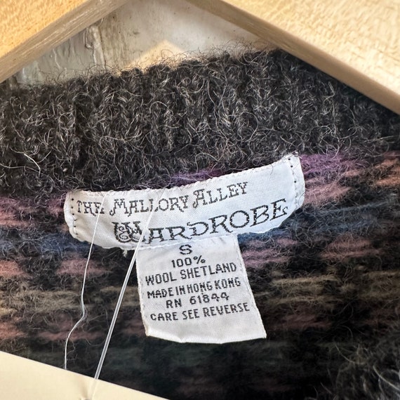 Mallary Alley Shetland Wool XS - image 3