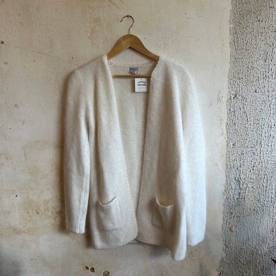 Angora & Lambswool Cardigan