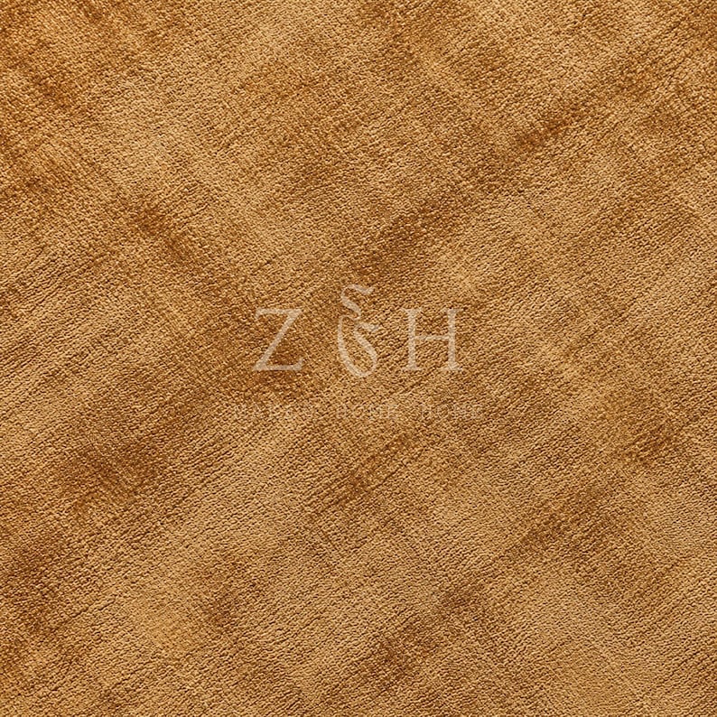 Modern Gold Silk Rug, Handmade Luxe Area Carpet, Contemporary Living Room Statement Rug image 4