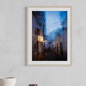 Layered Dusk No. 2 – Fine Art Photography Print | Multiple Exposure | Mediterranean Dusk