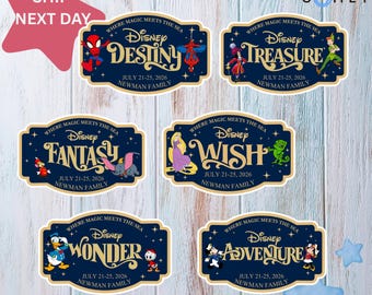 Personalized Our 1st Trips Cruise Magnet Cruise Door Magnet Trips Wish Dream Treasure Fantasy Magic magnet Trips Cruise Line 2026 Magnet