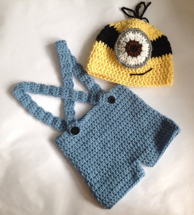Handmade crochet Despicable me minion