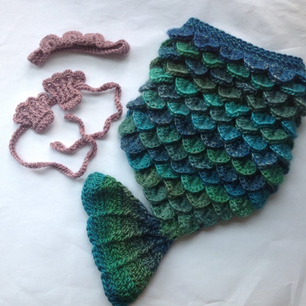 Crochet Baby Mermaid PATTERN,Baby Mermaid Outfit PATTERN,Baby Mermaid Costume,Baby Mermaid Tail,Baby Mermaid Crochet,Baby Mermaid Photo Prop
