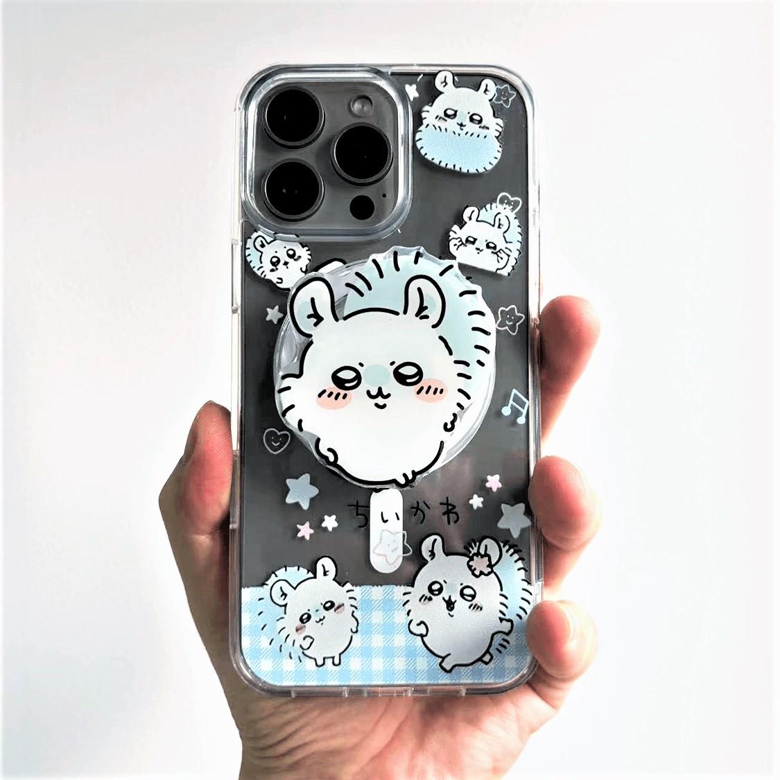 Custom Momonga Magsafe iPhone Case 17 16 15 Pro Max, Anime Cover