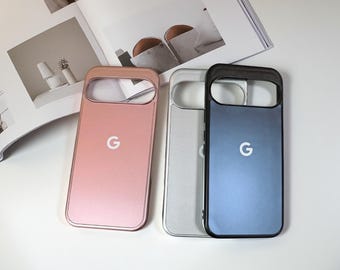 Luxury Matte Armor Case for Google Pixel 9A 9 Pro XL 9 8 8A 8 Pro 7 7A 7 Pro, AG Frosted Shockproof Protective Cover
