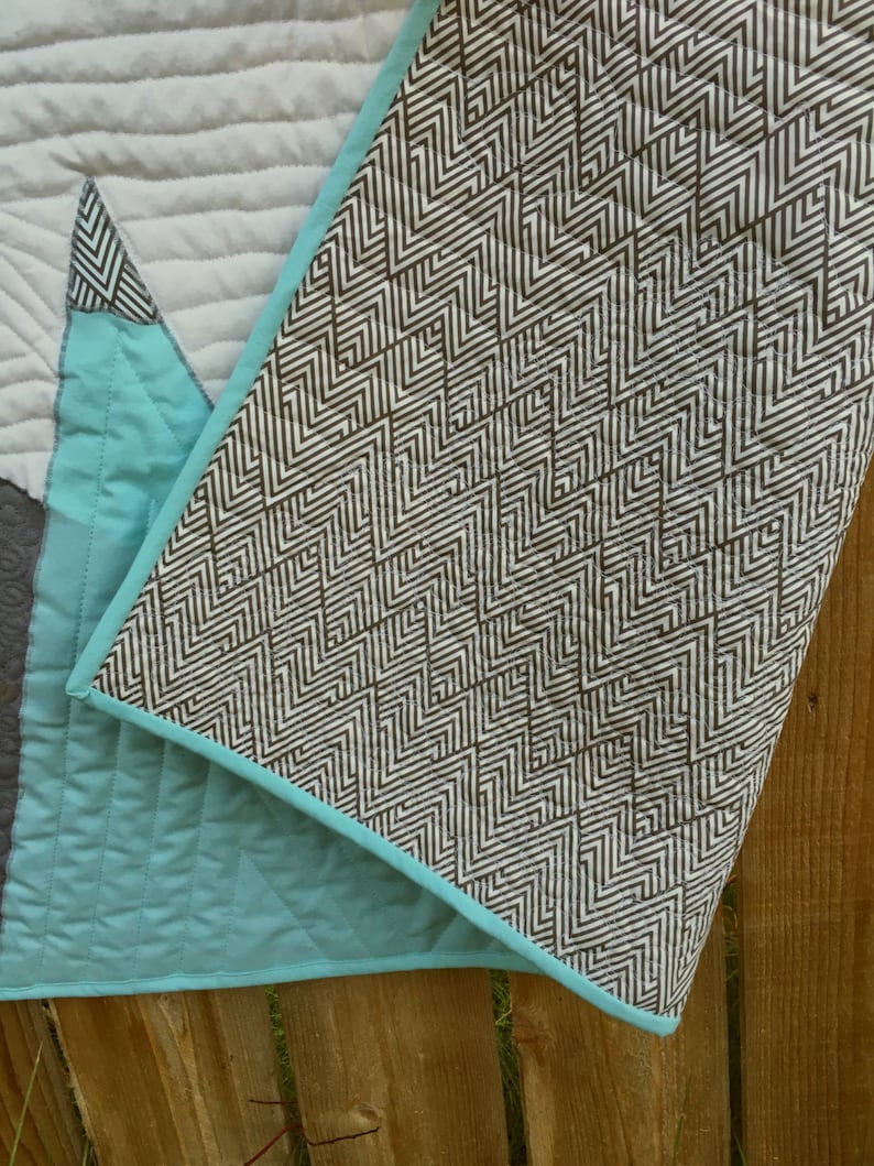 MADE TO ORDER Mountain Crib Quilt Etsy