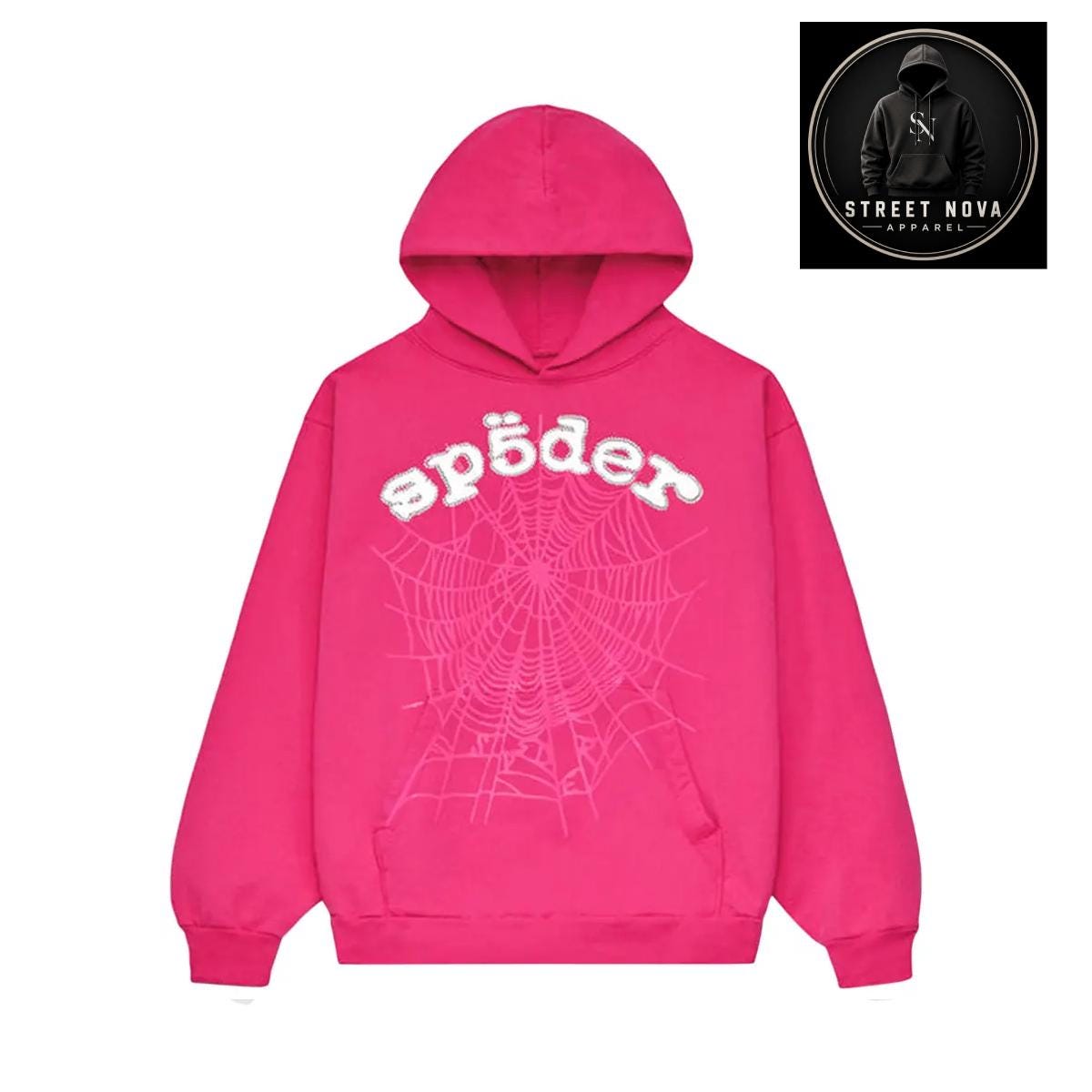 Sp5der pink hoodie - Etsy 日本