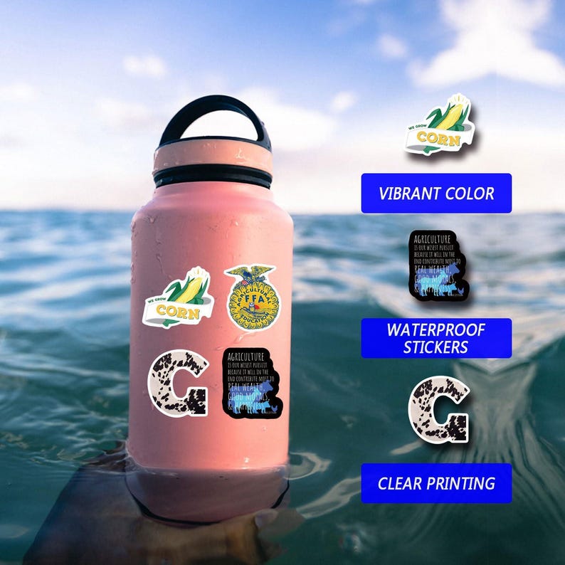 40pcs FFA Sticker Sheets- Vinyl Decals for Water Bottle ,laptop - Etsy