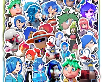 Meta Sticker Sheet Runner- Vinyl Decals For Laptop, Water Bottle, Gifts 40 Piece
