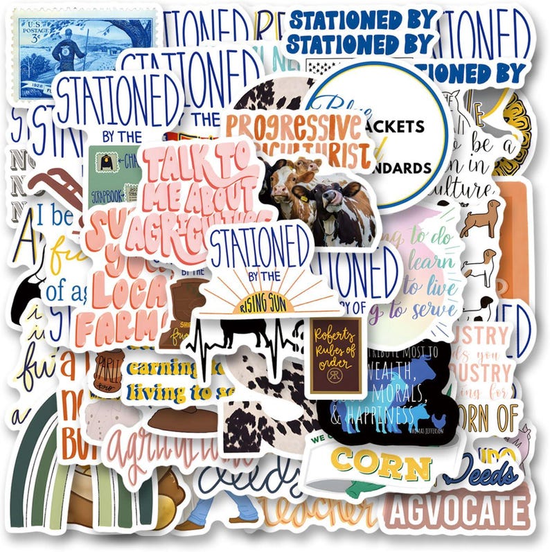 40pcs FFA Sticker Sheets- Vinyl Decals for Water Bottle ,laptop - Etsy
