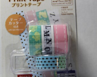 Fast Shipping Brand New 4 roll Sets of Pritned Tapes