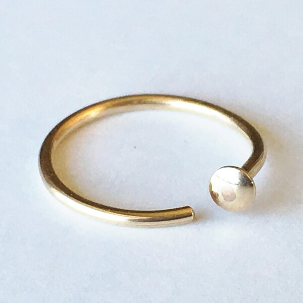 Open Clasp C Ring Etsy