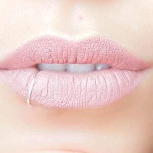 Rose Gold Lip Ring Etsy