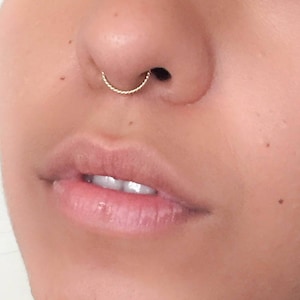 Girl with bull nose ring clearance