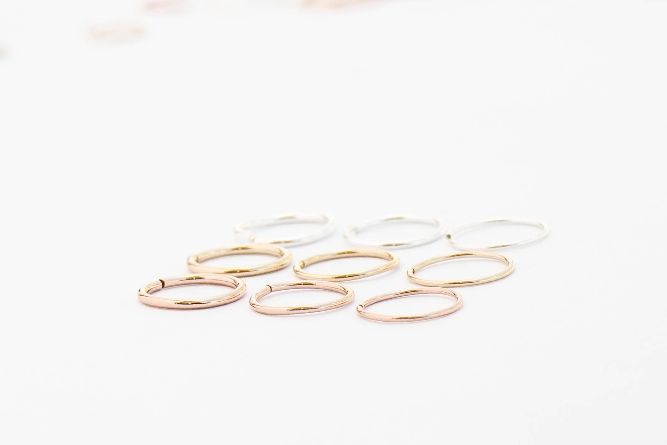 Snug Fitting Nose Ring Hoop Tight g Nose Ring Hoop Gold Etsy