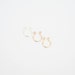 18g Clip on Bull Cow Nose Ring - Faux Fake Nose Ring - Septum Cuff - Clip On Septum Ring - Delicate Nose Jewelry -  Gold Fake Nose Hoop - 