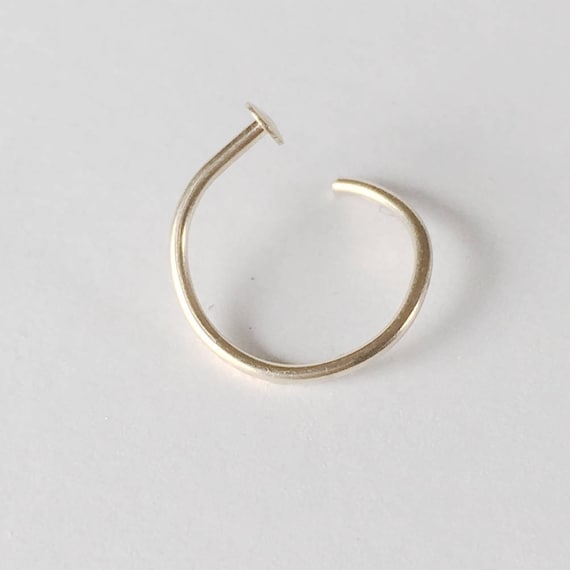Nose ring on store a guy