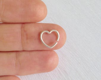 Orecchini A Cuore Con Ali D'Angelo E Croce In Argento 925 – Ipoallergenici, Simbolo Di Fede E Protezione, Regalo Per Donne