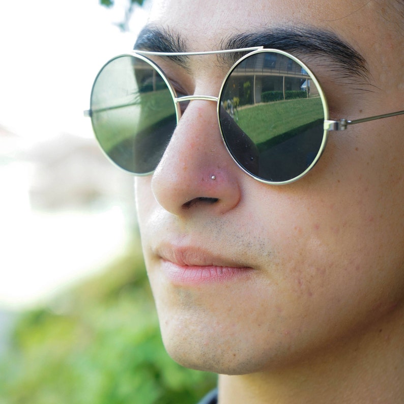 Tiny Nose Ring Ball Stud Nose Piercing Dainty Stud Nose Etsy UK