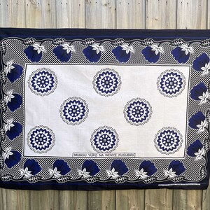 East African Nida Swahili Khanga Fabric 24/01