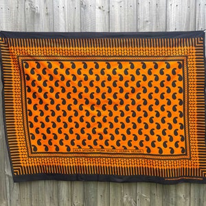 East African Nida Swahili Khanga Fabric 24/20
