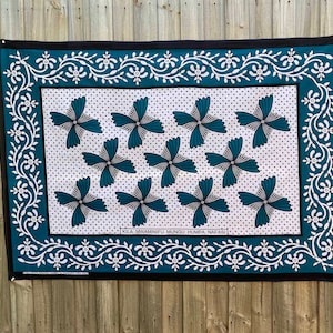 East African Nida Swahili Khanga Fabric 24/22