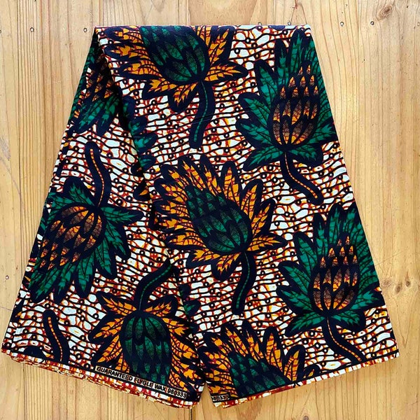 East African Wax Print Fabric 24/01