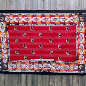 East African Nida Swahili Khanga Fabric 24/06