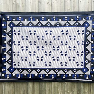 East African Nida Swahili Khanga Fabric 24/14
