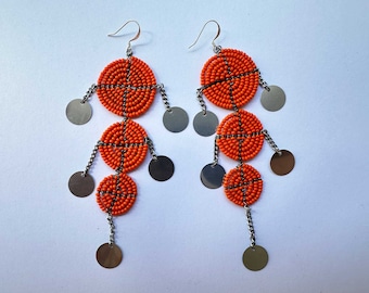 Maasai Diski Tatu Earrings 24/02