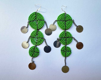 Maasai Diski Tatu Earrings 24/04