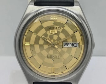 Seiko 5 Automatic Cal.6309A Day/Date Vintage Herrenuhr