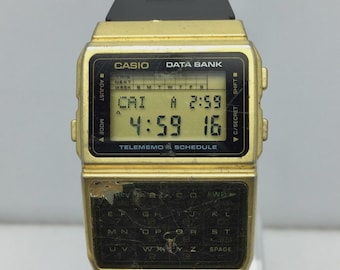 Vintage Casio DBC-610 Calculator Watch Module 676 /great Condition