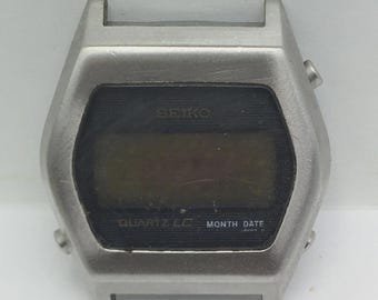 Seiko 0439-4019 Quartz LC Vintage Herrenuhr (Armbanduhr)