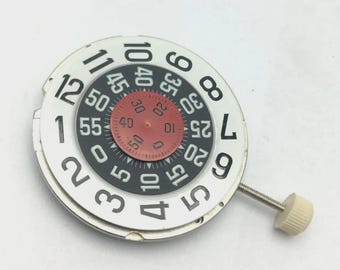 Cal.1253-21 Jump Hour NOS Handaufzug Uhrwerk