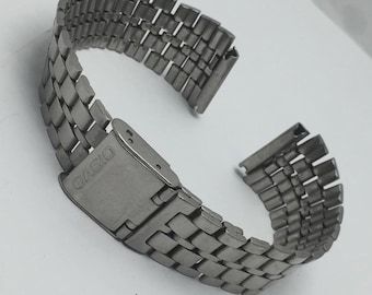 18 mm Casio S-481N Edelstahl A159WA Vintage Armbanduhr Armband
