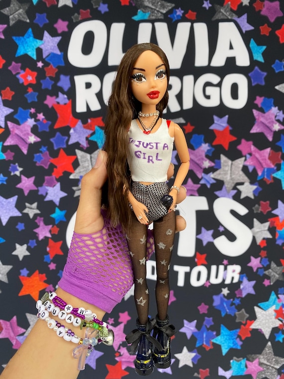 Olivia Rodrigo Custom Doll Guts World Tour