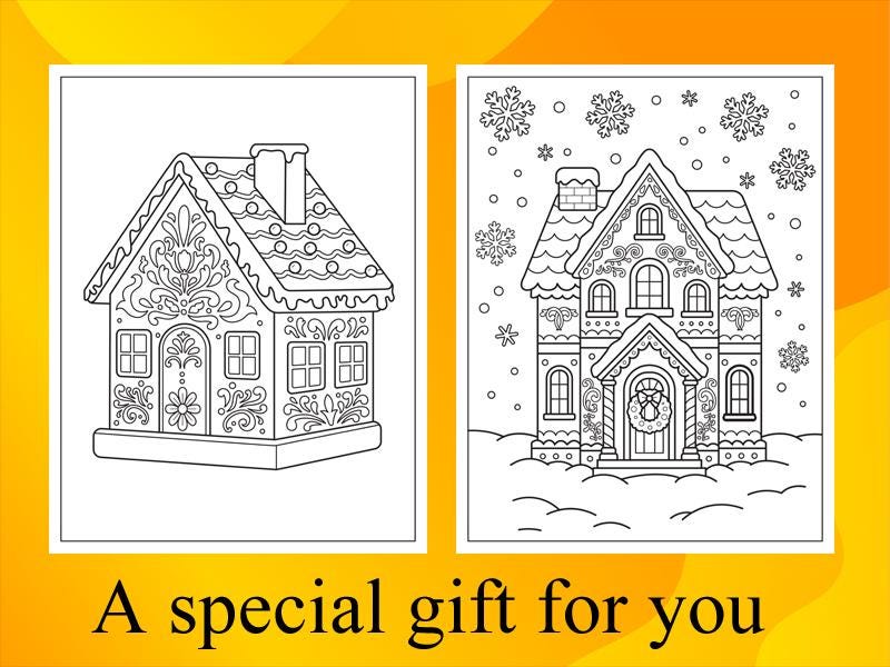 House Coloring Pages Printable PDF for Kids | 90 Pages | Instant ...