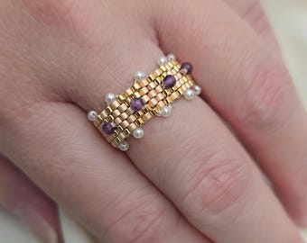 Coronet Ring | Amethyst