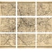 Holly reviewed Map of Atlanta in 9 sections - custom listing for H.