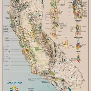 California Wine Map Regions American - Il 300x300.5990916787 Flst