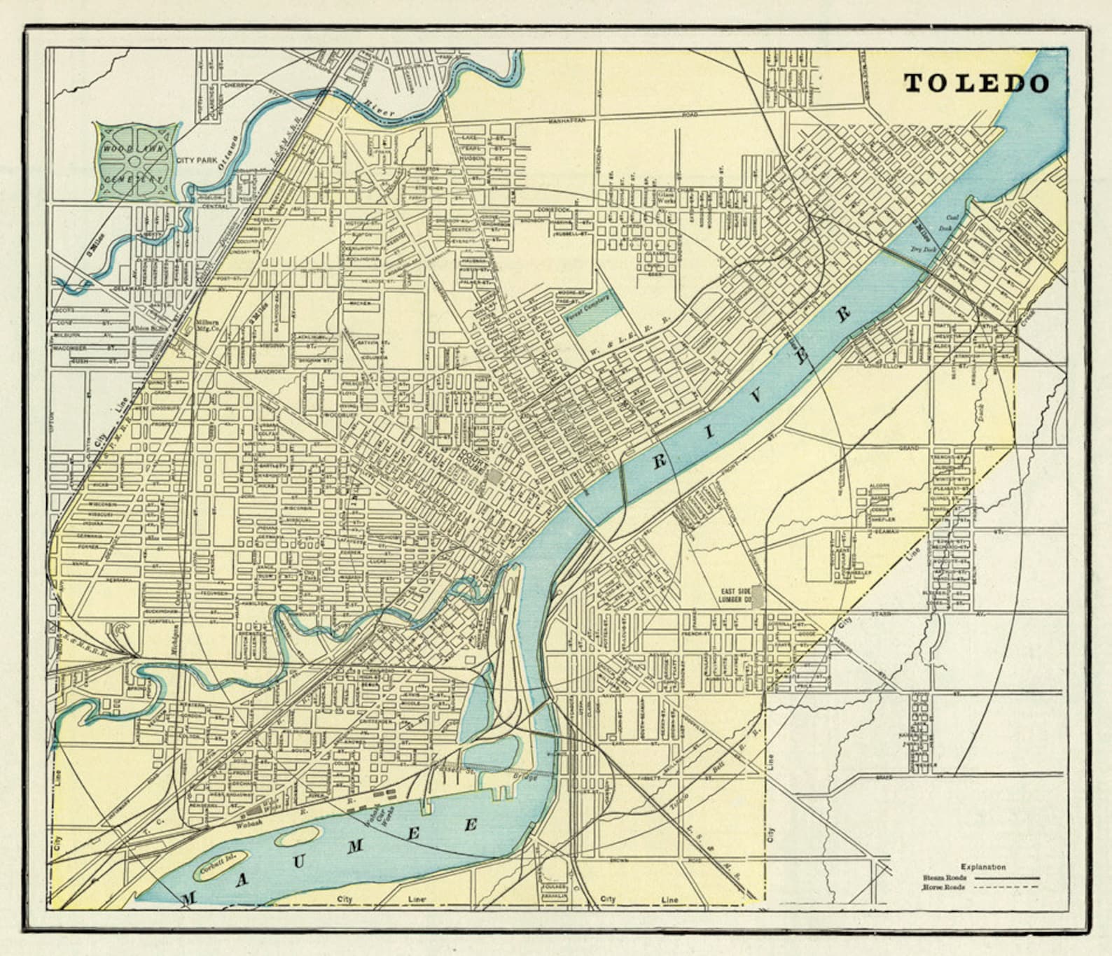 Map Of Toledo Ohio Travelsmaps Com vrogue.co