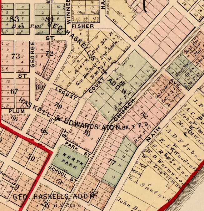 Rockford map Old map of Rockford (Illinois) Fine print on paper or