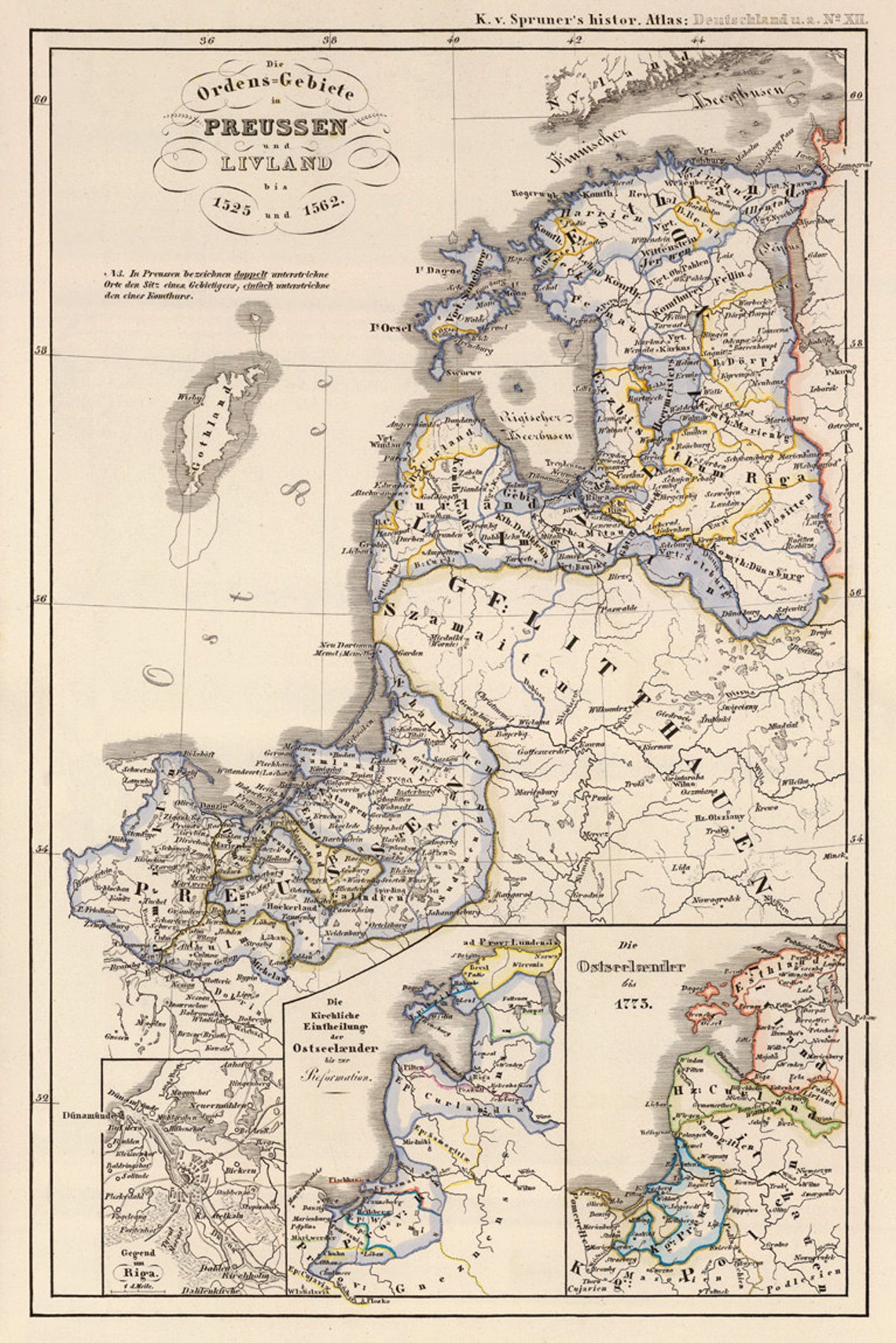Old Map of Latvia Historical Map of Estonia Vintage Map | Etsy Canada