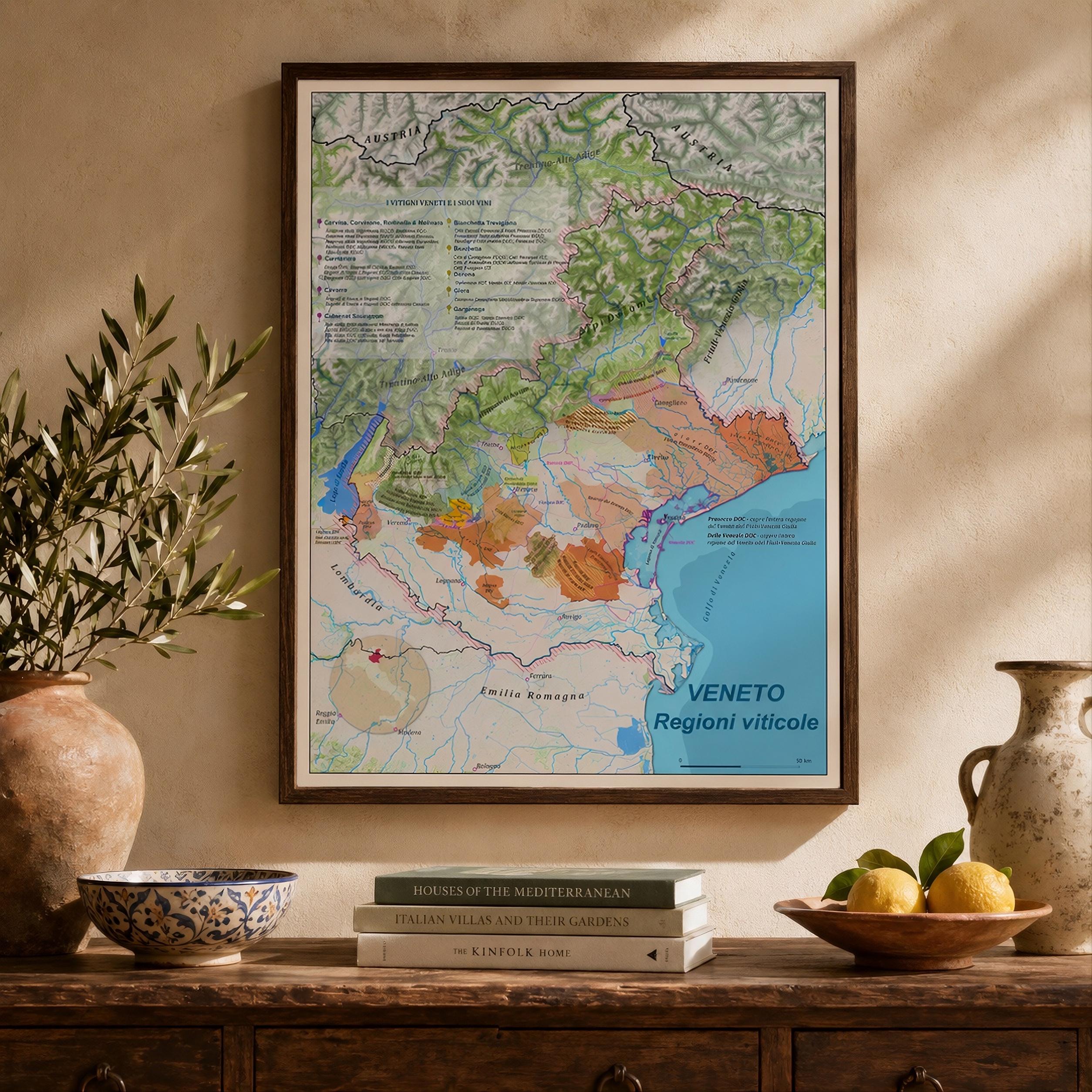 Veneto Wine Regions Map | Veneto Vineyards - Grape Varieties and