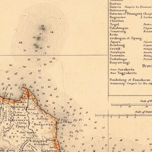 Historical Map of Java - Detailed Map of the Isle of Java - Etsy