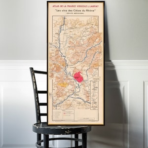Atlas des vins de France, des Côtes du Rhône, du groupe Sud, Châteauneuf-du-Pape et Tavel