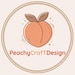 PeachyCrafTDesign store logo